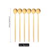 6Pcs Wstern Gold Matte Cutlery Set Stainless Steel Dinnerware Flatware Kitchen Home Dessert Fork Spoon Knife Set Tableware Set