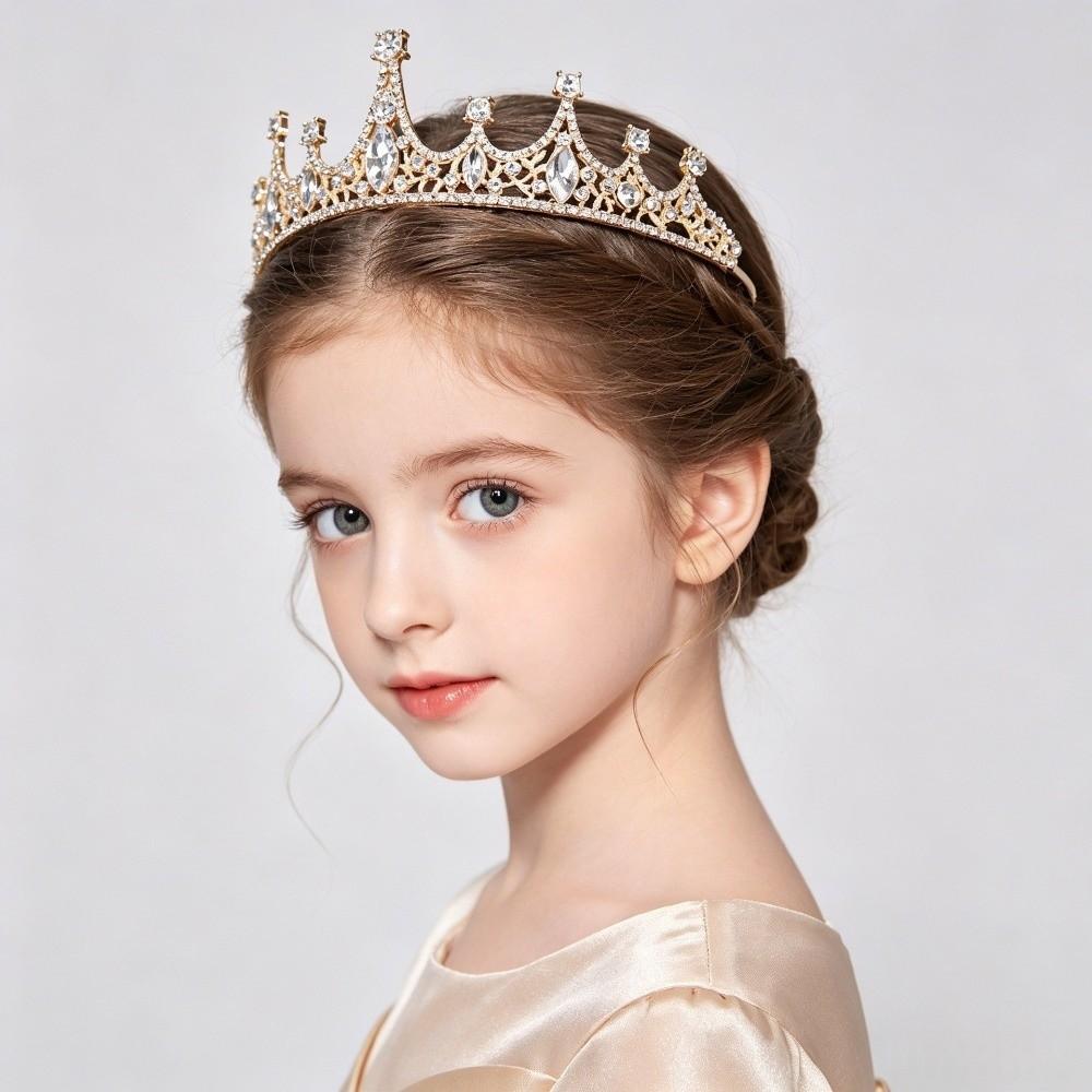 Birthday Crown Queen Princess Crowns for Women Prom Dress Headband Hair Accessories