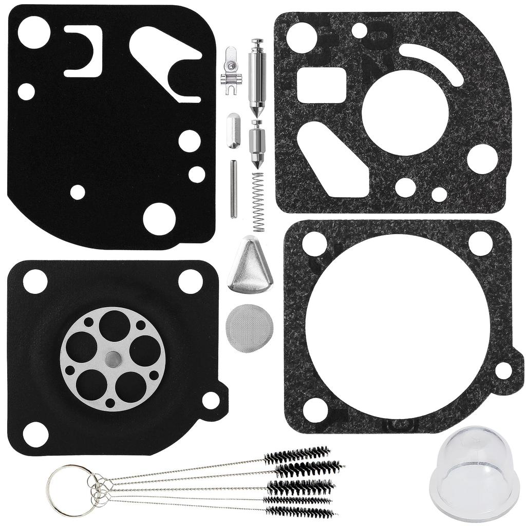 QAZAKY Carburetor Rebuild Kit Cab Repair Set for Zama RB-47 C1Q C1U Weed Eater