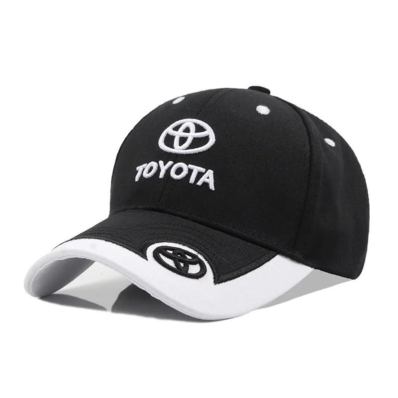 Embroidery Logo Adjustable Baseball Caps Outdoor Casual Hats Sunscreen Hat For Toyota Corolla Camry Yaris Chr Auris RAV4 hilux