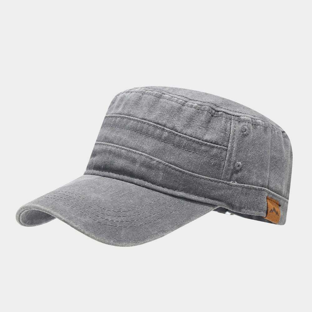 

New Distressed Style Baseball Cap Adjustable Lightweight Hiking Caps Sun Hat Men серый