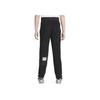 Nike Knitted Sports Pants Breathable Mid Waist Warm Casual Drawstring Kids Bottoms Black DJ5573-010