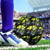 Rider Speeding Through Neon Light Size 5 Soccer Ball, Suitable for Training and Matches, High-Elasticity, Wear-Resistant Material Gift for Fan