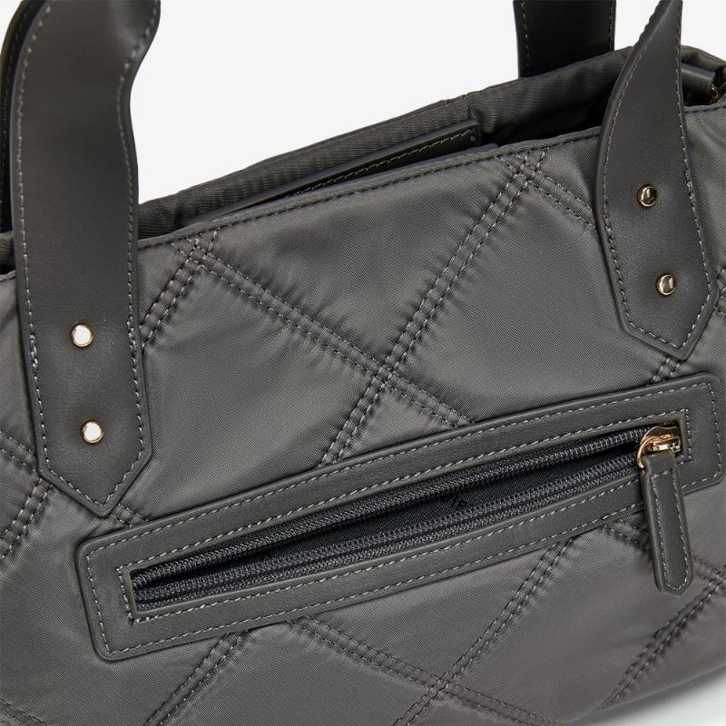 Esquire Collection Esquire Quilted Tote Bag Grey