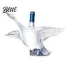 Decorative Liquor Bottle Goose Bird Shape Whiskey Decanter 3D Glass Animal Bar Cabinet Decor for Display 350ml Art Wine Dispenser Home Design