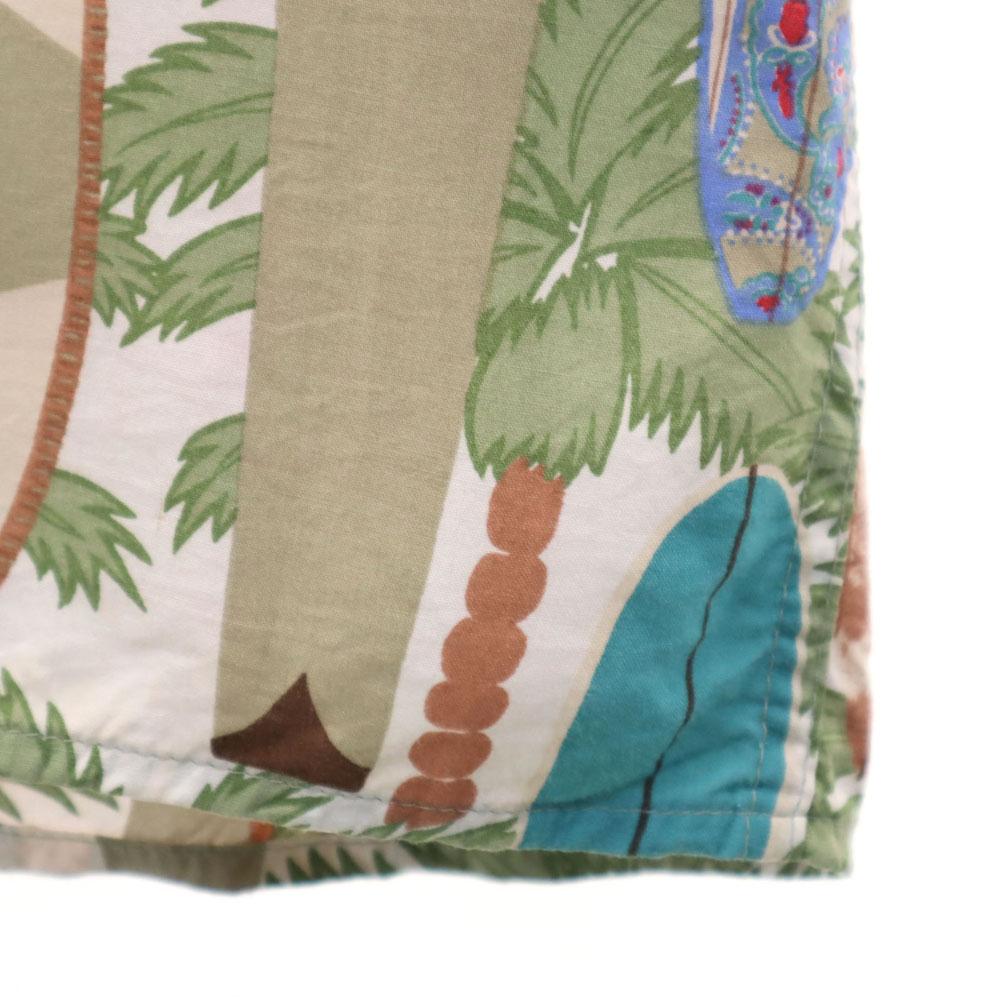 Reyn Spooner 90s Old Diamond Head Tag Overall Handle Short Sleeve Aloha Shirt Men's Used