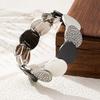 Color Matching Irregular Round Elastic Bracelet Christmas Party Wearer Bracelet
