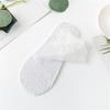 5 Pairs of Women's Summer Solid Color Thin Lace Socks