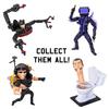 SKIBIDI Toilet Deluxe Figure - Series 2, 6 inch Collector Figure, YouTube Animation Sensation, Official Licensed Toilet Goods - Dark TV