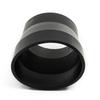 Luftinsugskoppling 76-63mm Luftfilterrör Slang 3-2.5 Tum Svart Gummi