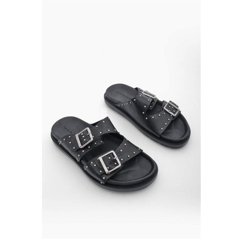 Women's Authentic Leather Daily Slippers
