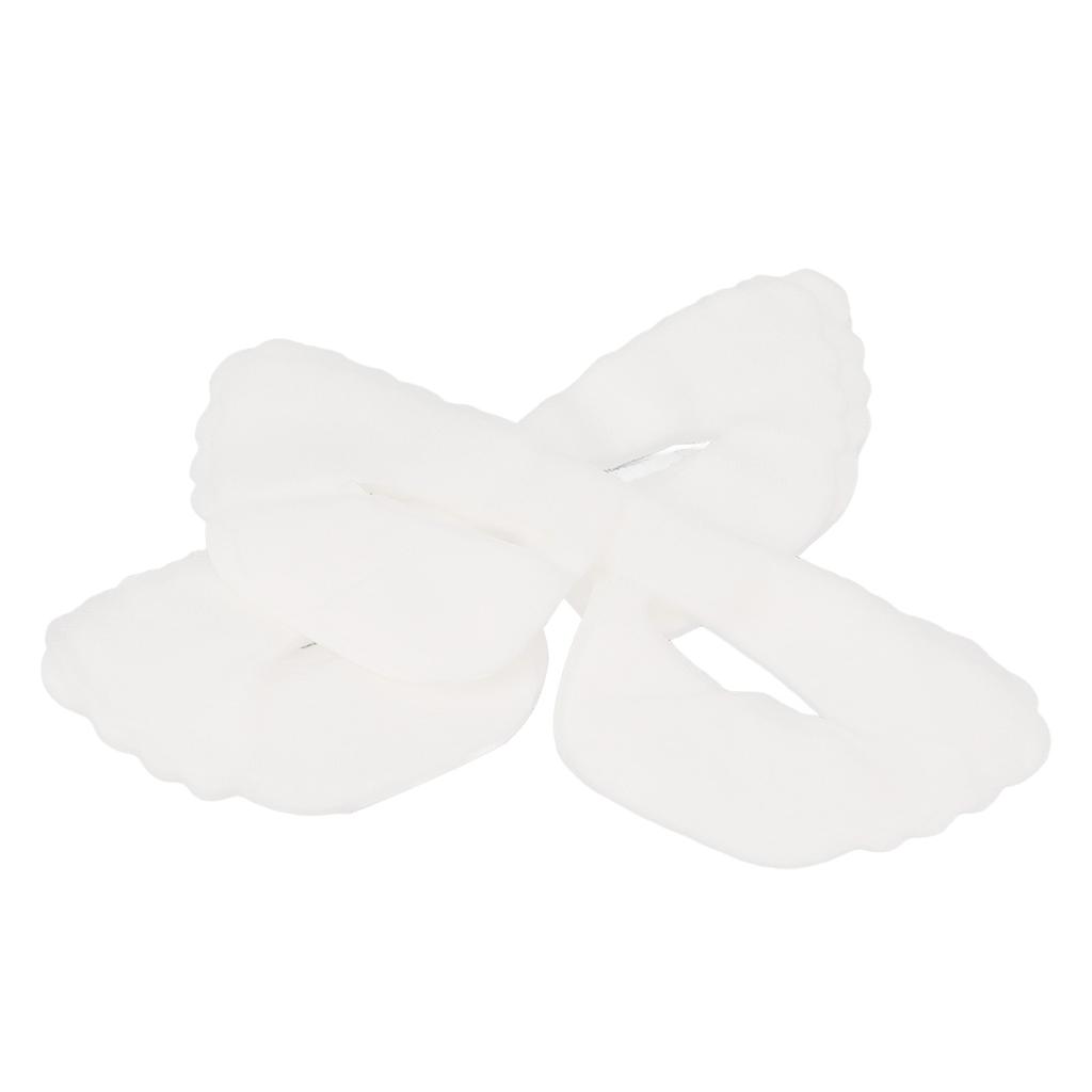 50 ks Jednorázová hedvábná oční maska Papír Jemný Lehký Tenký Prodyšný Hydratační DIY Oční papír pro