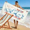 Be Brave Skater 2D Flat Print Beach Towel, Large Soft Quick Dry Towel for Beach Camping SwimmingSSTJ0917056
