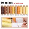 Fenrry Leather Working Tools Leather Stitching Kit Upholstery Repair Kit with Waxed Thread Awl for Beginners Craft DIY Sewing