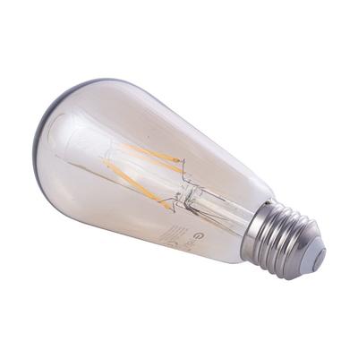 DECORATIVE LED BULB E27 4W ST64 WARM AMBER