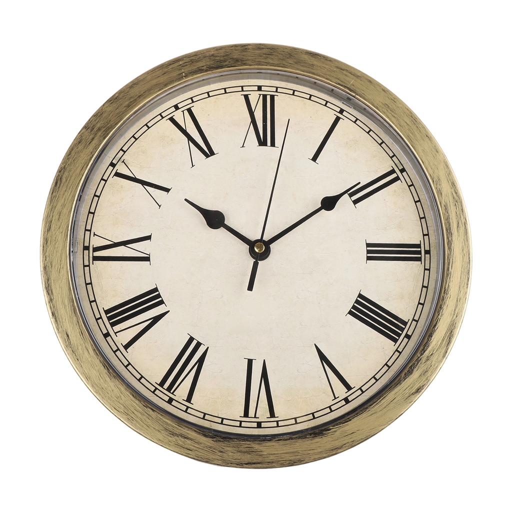 Compartment Wall Clock Safe for Jewelry Cash and Important Documents with Functional Time Display and Easy Wall Mount