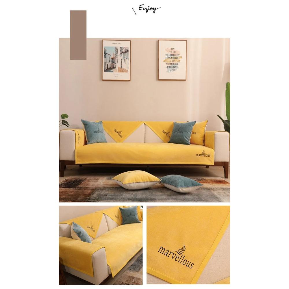 Высококачественный мягкий секционный чехол для дивана — фото 4