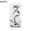 Flower Phone Case For Xiaom Poco X3 NFC Cute Heart Cartoon Funda For Poco X3 Pro Soft TPU Cover For Poco X3 NFC PocoX3 Pro Shell