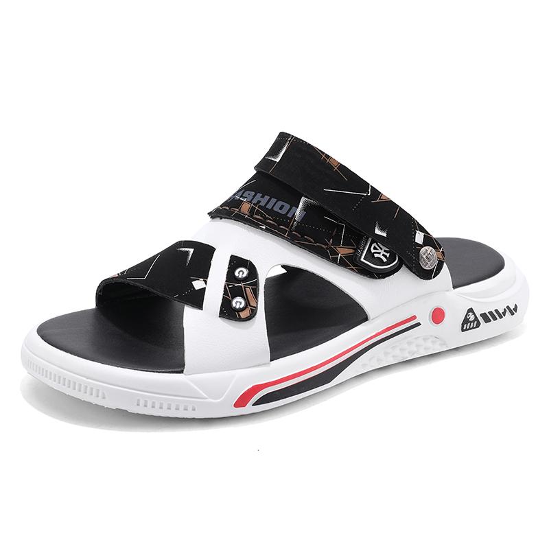 MenS Summer Sandals MenS Summer New Soft Bottom Outerwear Sandals And Slippers Casual Sports Trend Air Chaussure Hommes
