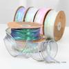 Fishtail Organza Ribbon 4Cm Reflective Iridescent Wavy Edge Ribbon For For Flower Bouquet Gifts Packaging Wedding Decorations