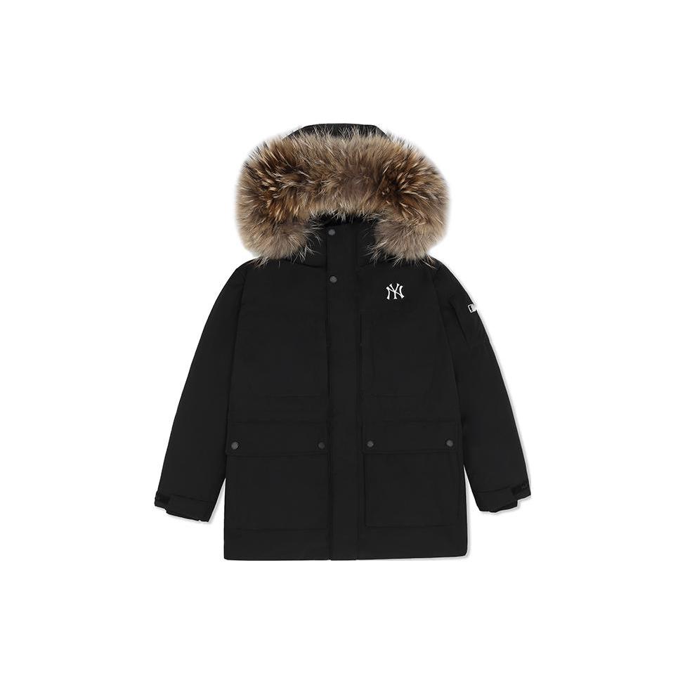 MLB New York Yankees Down Jackets Unisex Black Hooded Moderate Other 3ADJB0836-50BKS XL