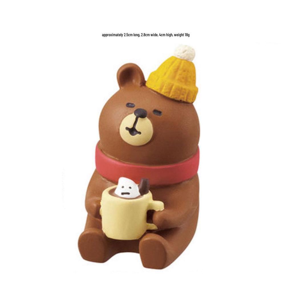 Japanese Cat Console Ornament: Trendy ZAKKA Resin Figure for Desktop or Car