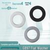 GB97 Black Zinc-Plated Carbon Steel Flat Washer Ring