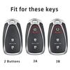 For Chevrolet Malibu Blazer Traverse Seeker Onix Equino Volt Bolt Trax Orlando Cruze Spark Sonic Camaro TPU Car Key Case Cover