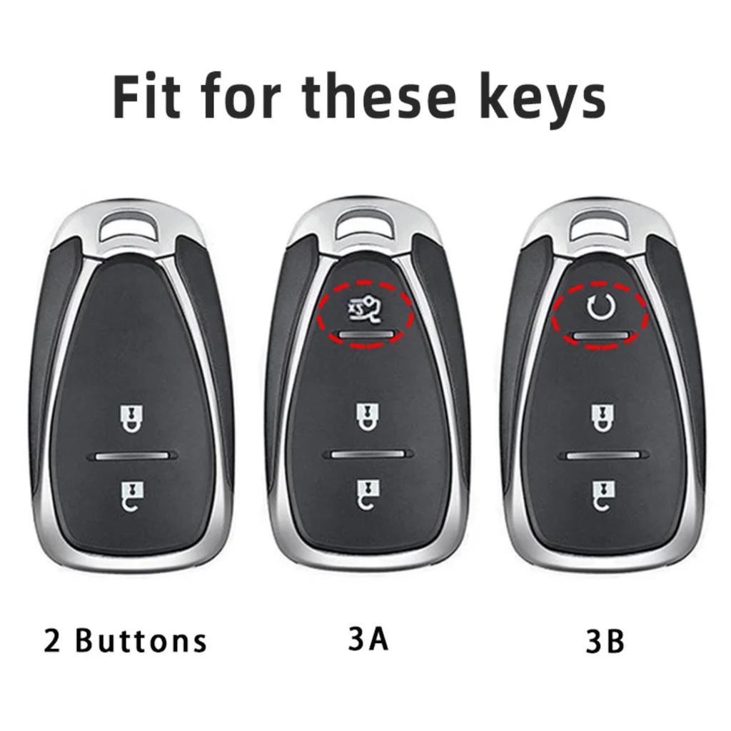 For Chevrolet Malibu Blazer Traverse Seeker Onix Equino Volt Bolt Trax Orlando Cruze Spark Sonic Camaro Tpu Car Key Case Cover