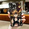 Seven D-Deadlys Sins Meliodas Phone Case For iPhone 15 16 17 Air 14 Pro Max 16E Plus 13 12 Mini Plating Anti-Fall Fundas