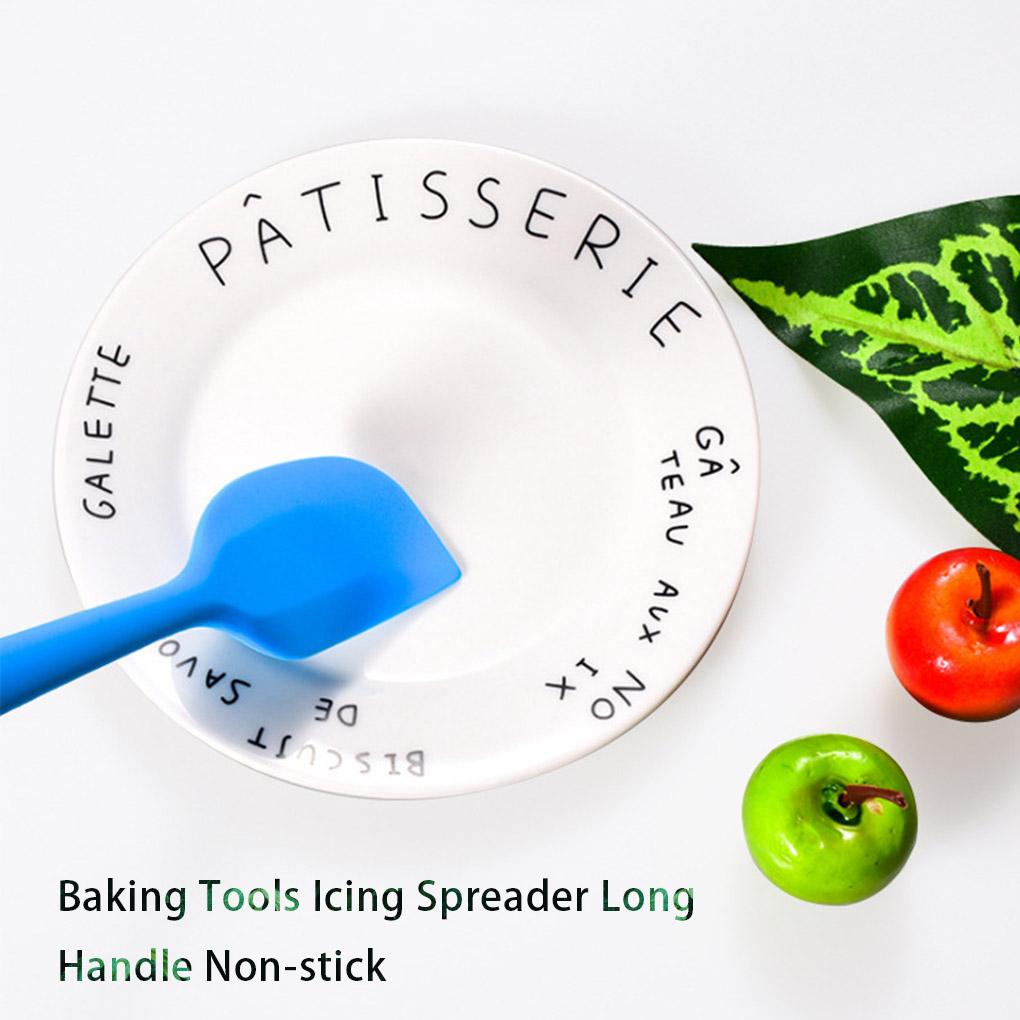 Household Bakery Ergonomic Silicone Spatula Multifunctional Cake Cream Butter Scraper Icing Spreader Baking Tools