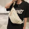 Breast bag men's casual large-capacity messenger bag trendy sports backpack women's light riding personalized trendy bag