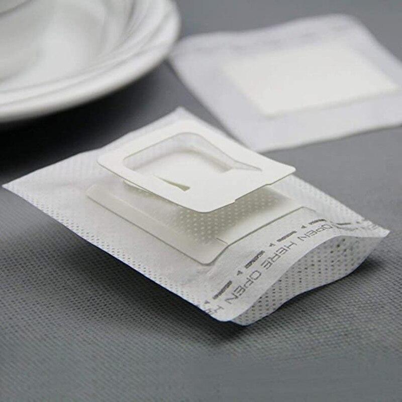50 sacchetti di carta per filtro da caffè portatile, da appendere, per appendere le orecchie, per caffè, monouso, usa e getta, ideale per viaggi, campeggio, casa, ufficio