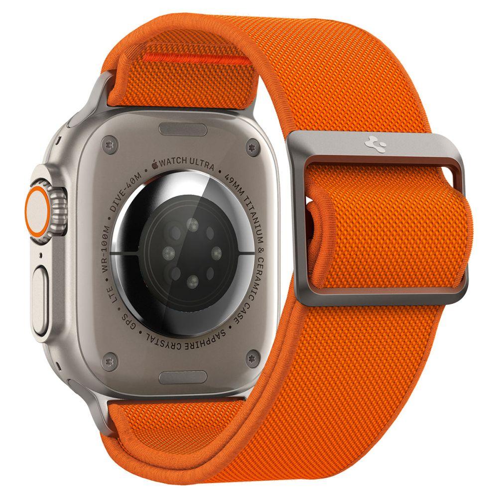Spigen Fit Lite Ultra Apple Watch 6 / 7 / 8 / 9 / 10 / Se / Ultra 1 / 2 (44 / 45 / 46 / 49 mm) oranžový