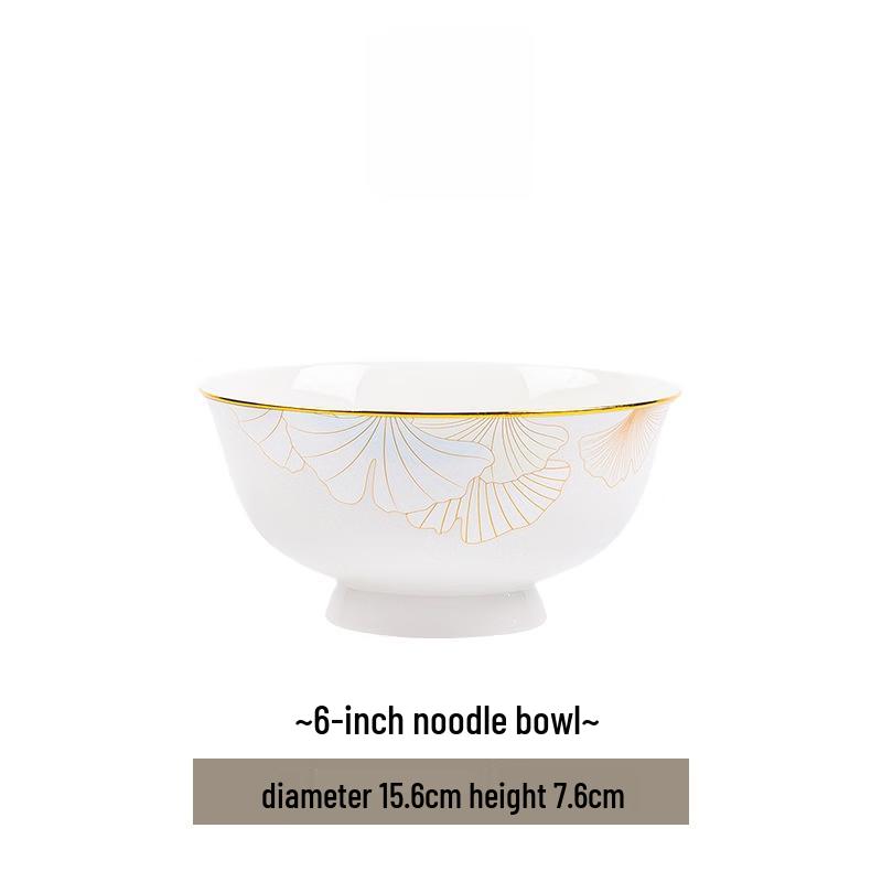 Mo De Lan Ka Jade Hall Nordic Ceramic Noodle Bowl