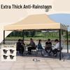 Jun Ding Ying Extra Thick Hexagonal Folding Canopy