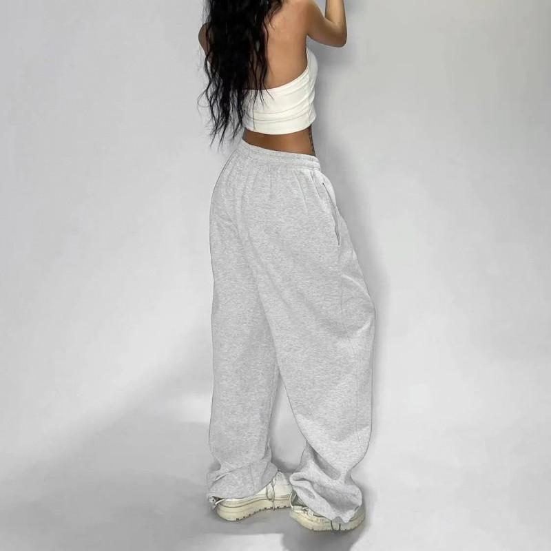Y2K Hip Hop Streetwear Weite Jogginghosen Damen Lockerer Schnitt Freizeithosen Mode