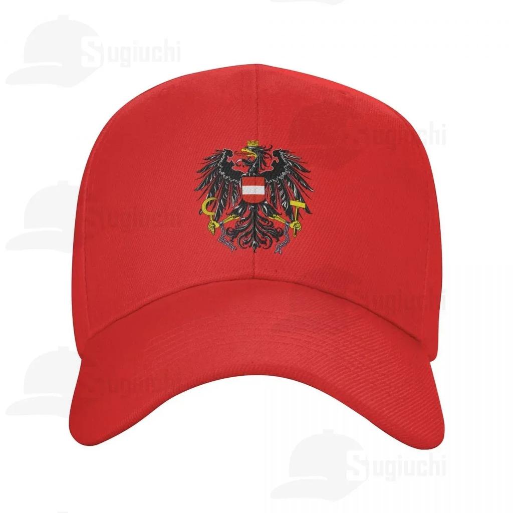 2025 Nationales Emblem Österreichs Wappen Sonne Baseballkappe Papa Hüte Verstellbar Für Unisex WoUnisex Unisex Outdoor Hut