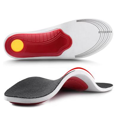 Damen Herren Hoher Fußgewölbe-Stütz Plattfuß Orthopädische Einlagen Für Füße Druckentlastung Plantar Schuhsohle