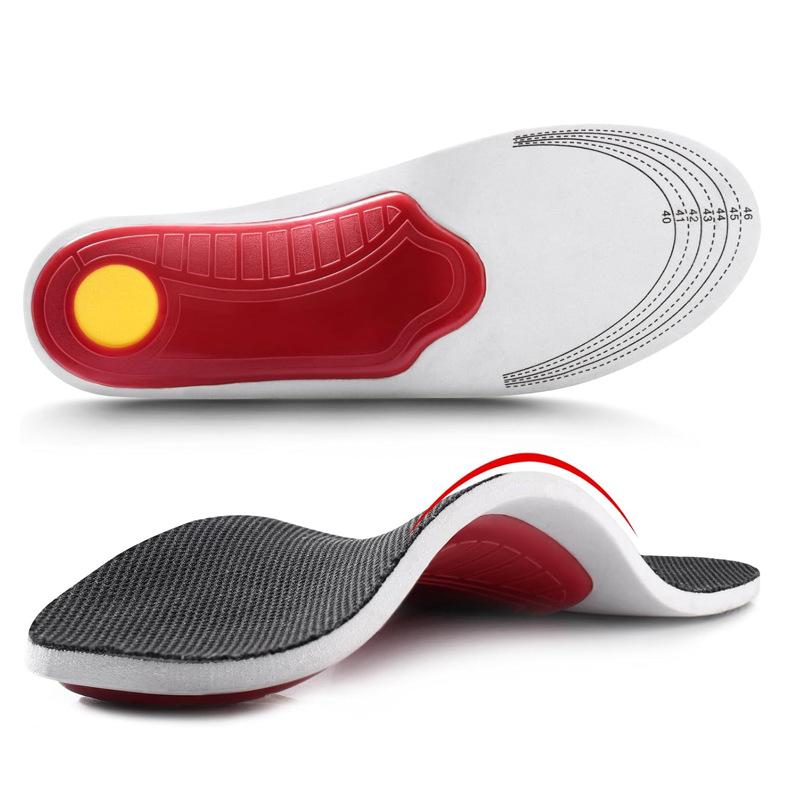 

Жіночі Чоловічі Ортопедичні Устілки З Високим Зводом Для Плоскостопості Для Зняття Тиску З Ніг Підошва Взуття L (41-46) чорний