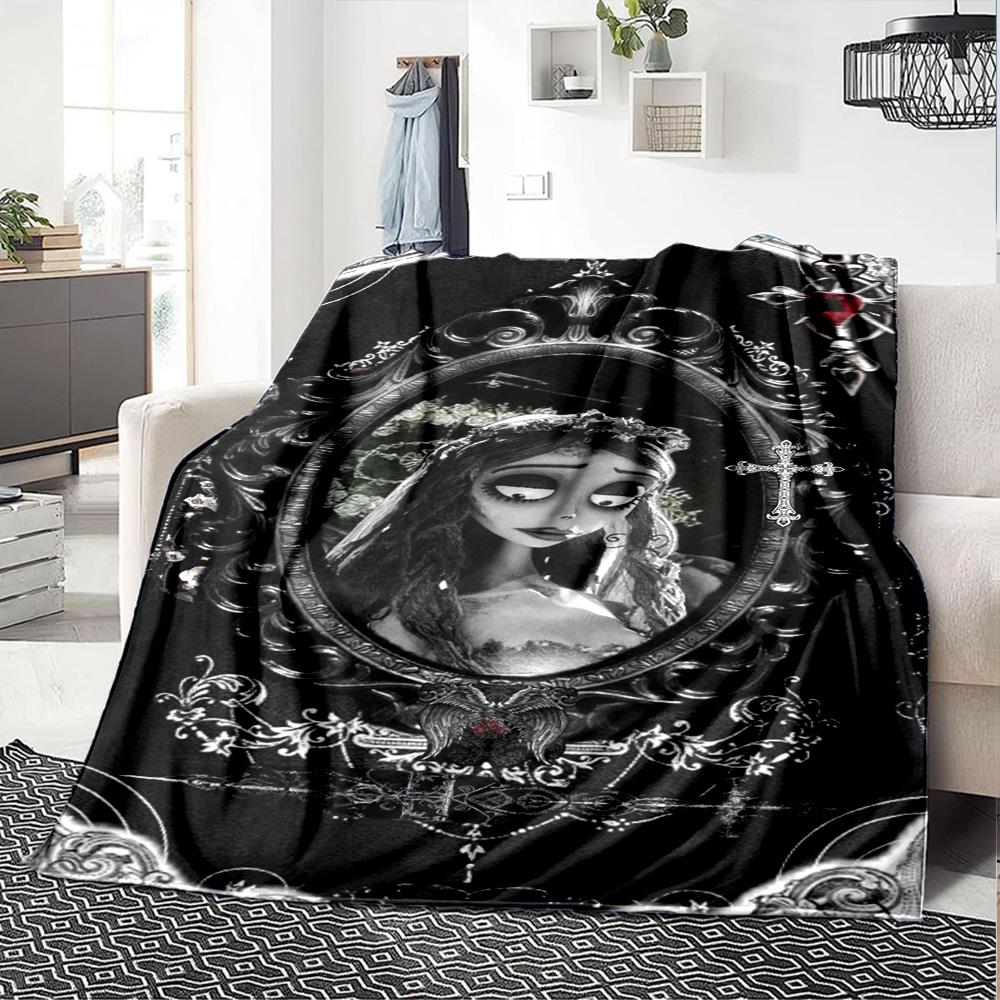 Leiche der Braut Druck Flanell Decke Hohe Qualität Warm Bequem Überwurf für Alle Jahreszeiten Perfekt für Geschenke Heimdeko