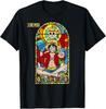 One Piece Anime Macaco D. Camiseta Vitral Luffy