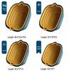 Double-Layer Kitchen Basket Set: 6-Piece Colorful Set for Washing Vegetables and Fruits