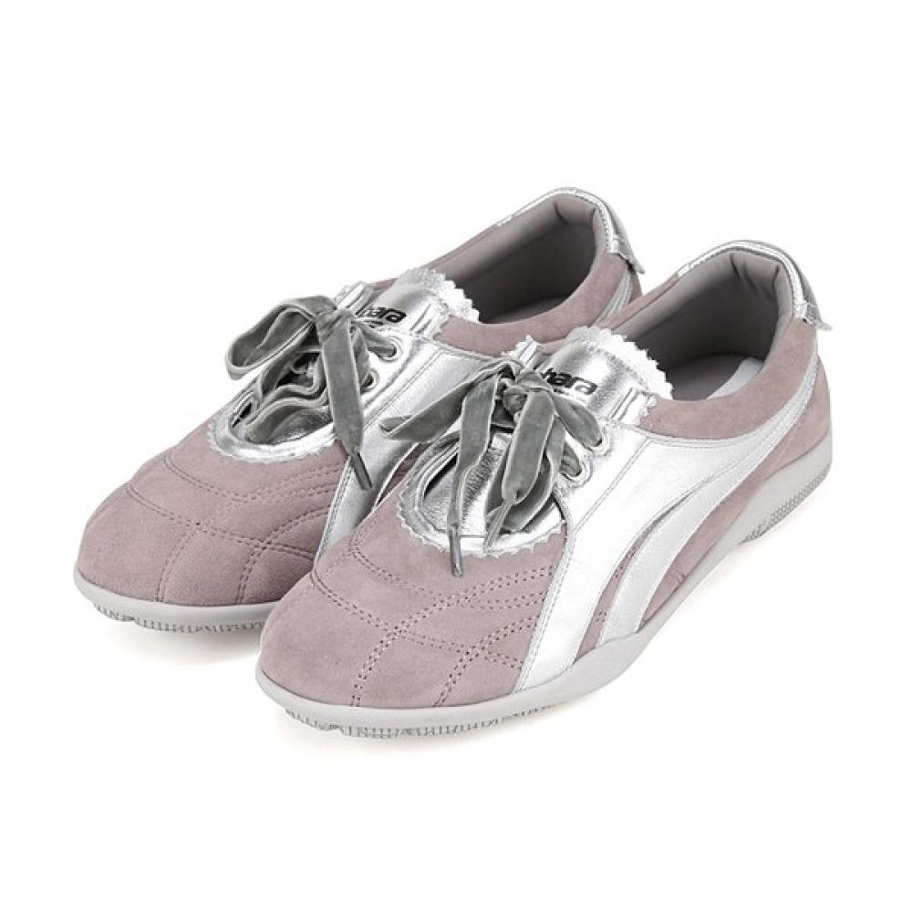 Barbara Velvet Shoelace Women S SneakerS bbi604Si 225mm