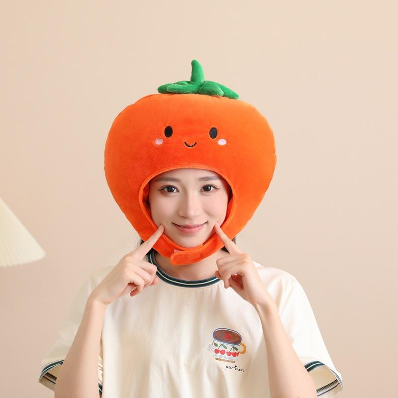 

Хлопковая головная повязка-хурма, шляпа, фотореквизит, мультяшный головной убор, фотореквизит, реквизит для выступлений 36*33CM0.2kg