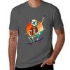 Skateboard Skeleton Skating Skater TShirt Trend Art Print TShirt