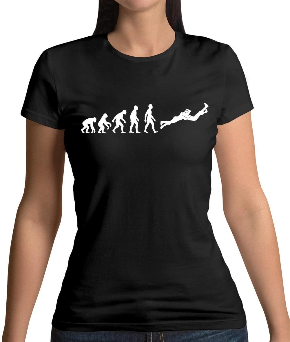 Evolution Of Man Wrestling - Womens T-Shirt - Wrestler Sport RKO Love Funny XXXXL
