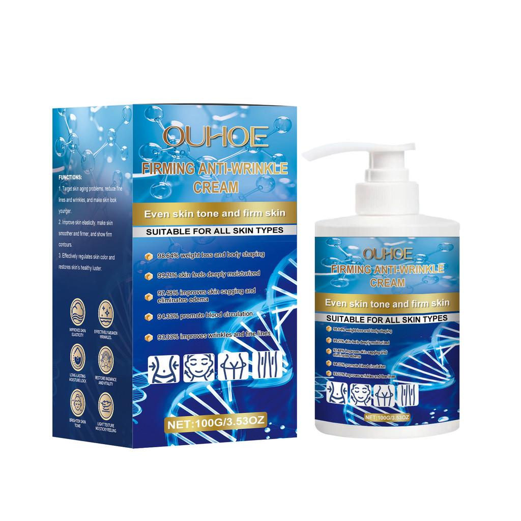 Ouhoe Nourishing Moisturizing Body Cream For Everyday Massage Soft Hydrating Non Greasy Skin Improvement 100g