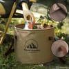 Durable Multi-functional Portable Waterproof Collapsible Sink Bucket Travel Basin Camping Hiking Tools Storage Bucket 10L