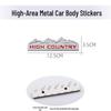 Applicable to Chevrolet, Jeep, Dodge, and Ford: High Country Car Emblem Tail Sticker